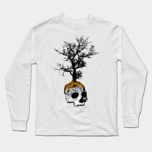 Tree Skull Winter Long Sleeve T-Shirt